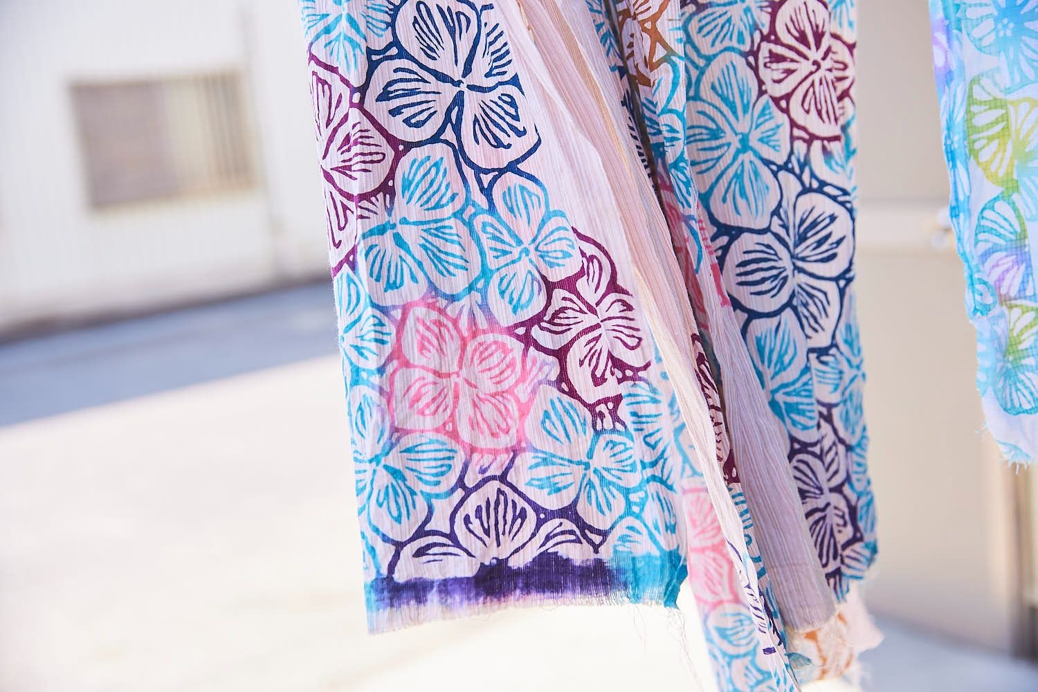 魅力満載の染物、注染（ちゅうせん）