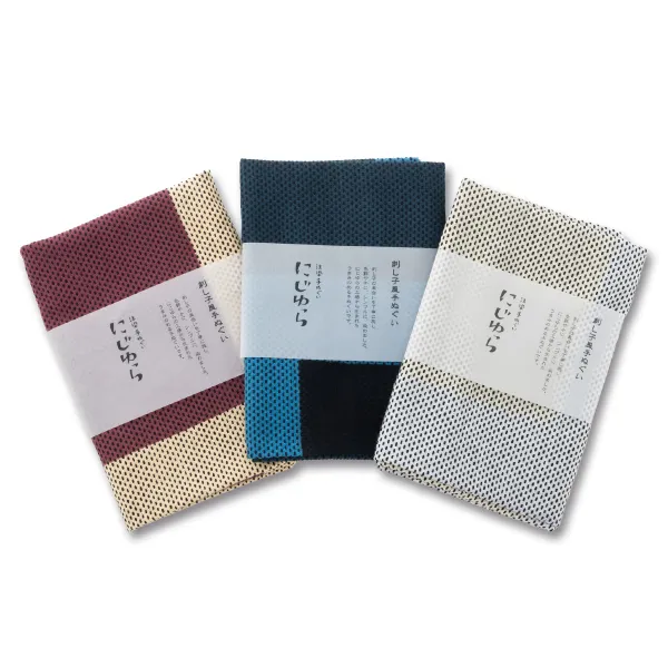 第3回　刺し子風手ぬぐい mug