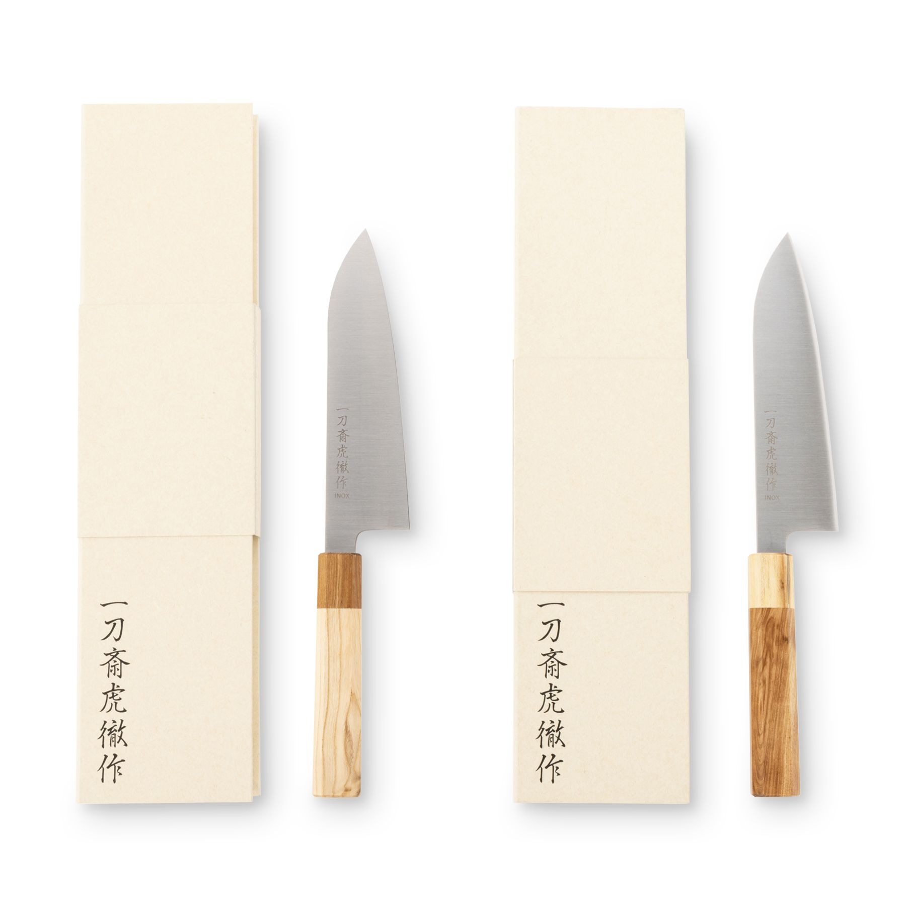 第2回　INOX 和三徳 間伐材八角柄