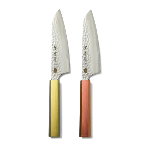 第3回　33層槌目ダマスカス 和三徳（堺キッチンオリジナル）